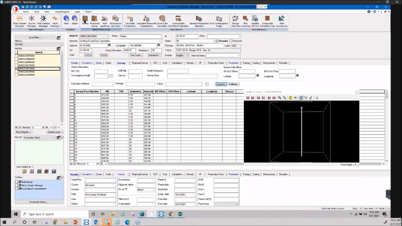 Como utilizar los Macros de Excel disponibles en GeoGraphix para la importación y generación
