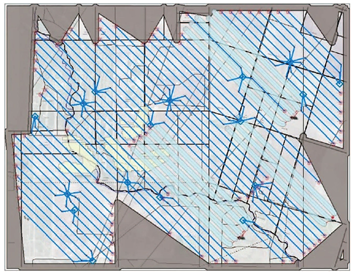 Map Showing surface hazards proposed Map Showing surface hazards proposed