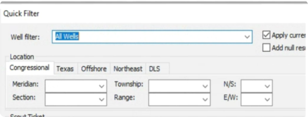 Faster Filtering of Wells